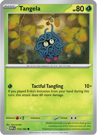 Tangela 114/165 Scarlet & Violet 151 - Common