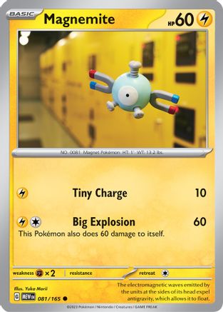 Magnemite 081/165 Scarlet & Violet 151 - Common