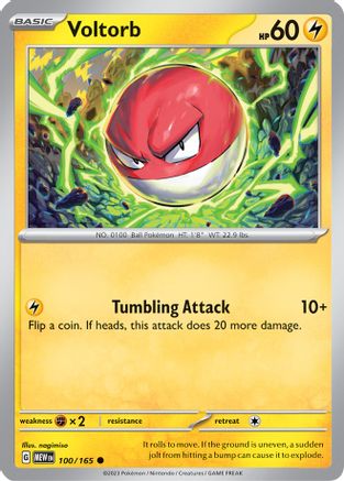 Voltorb 100/165 Scarlet & Violet 151 - Common