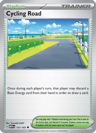 Cycling Road 157/165 Scarlet & Violet 151 - Uncommon