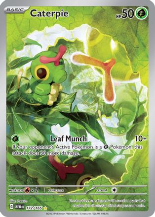 Caterpie 172/165 - Holofoil Scarlet & Violet 151