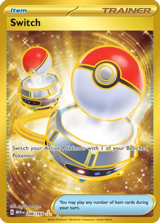 Switch 206/165 - Holofoil Scarlet & Violet 151
