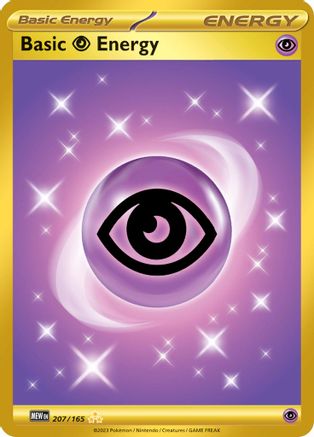 Basic Psychic Energy 207/165 - Holofoil Scarlet & Violet 151
