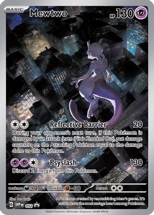 Mewtwo 052  - Holofoil SV Scarlet & Violet Promo Cards
