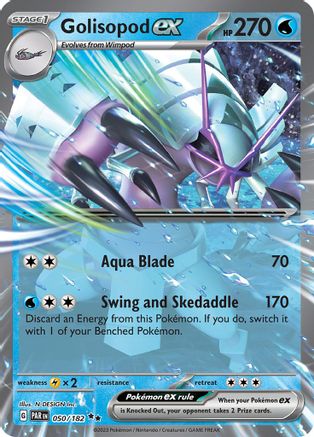 Golisopod ex 050/182 - Holofoil Paradox Rift