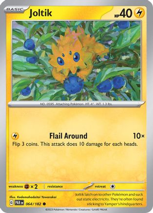 Joltik 064/182 - Reverse Holofoil Paradox Rift