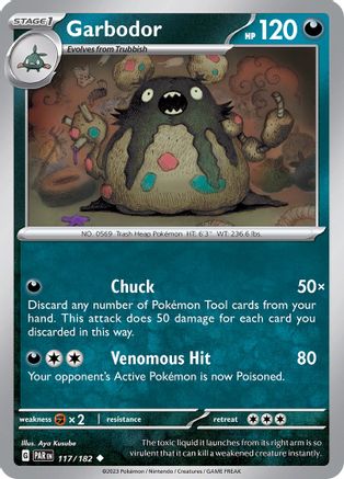 Garbodor 117/182 Paradox Rift