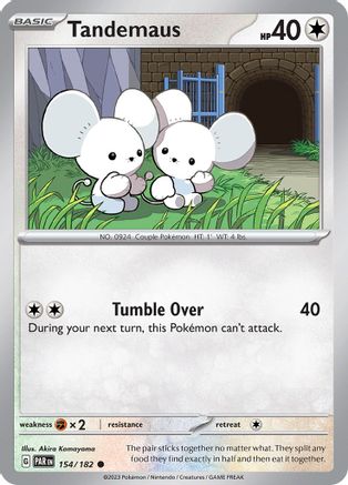 Tandemaus 154/182 - Reverse Holofoil Paradox Rift