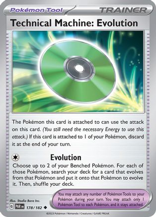Technical Machine: Evolution 178/182 - Reverse Holofoil Paradox Rift