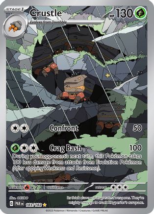 Crustle 183/182 - Holofoil Paradox Rift