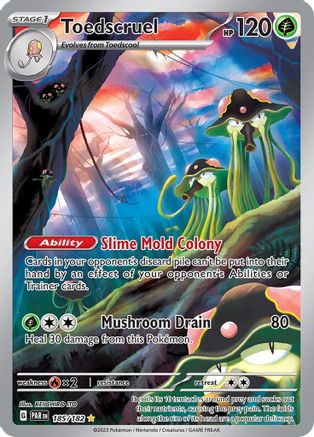 Toedscruel 185/182 - Holofoil Paradox Rift