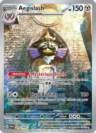 Aegislash 210/182 - Holofoil Paradox Rift