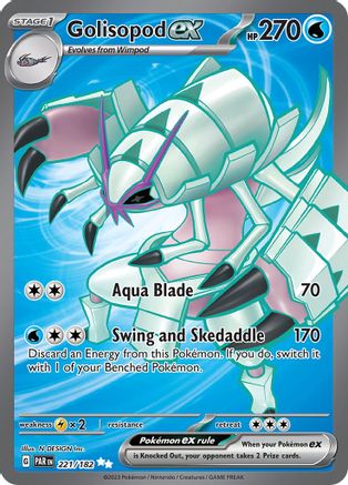 Golisopod ex 221/182 - Holofoil Paradox Rift
