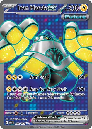 Iron Hands ex 223/182 - Holofoil Paradox Rift