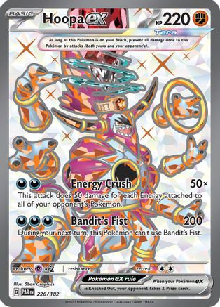 Hoopa ex 226/182  - Holofoil SV04 Paradox Rift