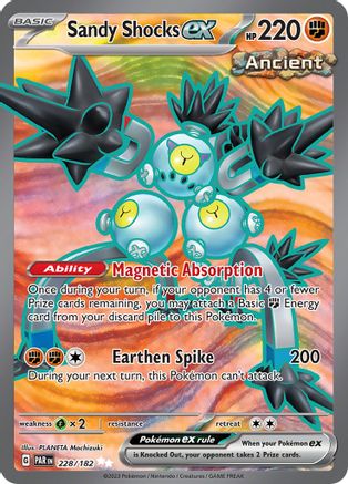 Sandy Shocks ex 228/182 - Holofoil Paradox Rift