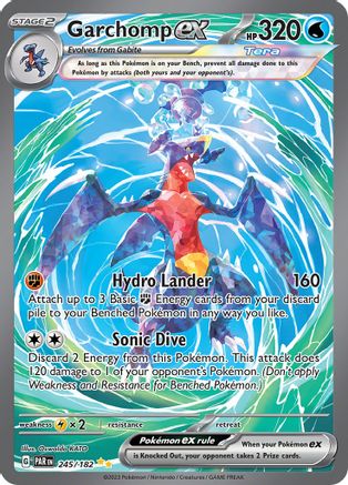 Garchomp ex 245/182 - Holofoil Paradox Rift