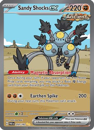 Sandy Shocks ex 250/182 - Holofoil Paradox Rift