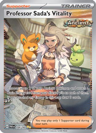 Professor Sada's Vitality 256/182 - Holofoil Paradox Rift