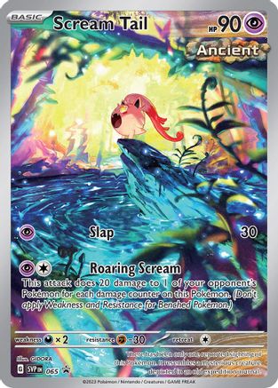 Scream Tail 065  - Holofoil SV Scarlet & Violet Promo Cards