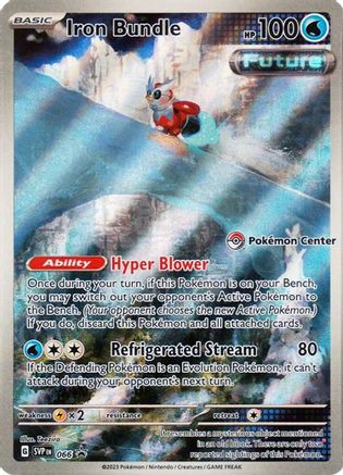 Iron Bundle (Pokemon Center Exclusive) 066  - Holofoil SV Scarlet & Violet Promo Cards