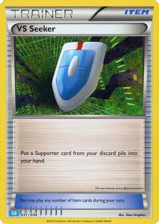 VS Seeker (CLB) 031/034  - Holofoil Trading Card Game Classic