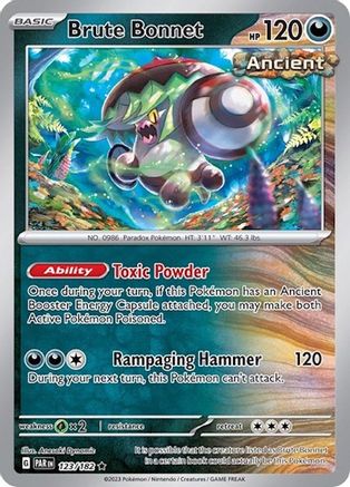 Brute Bonnet (Cosmos Holo) 123/182  - Holofoil Miscellaneous Cards & Products