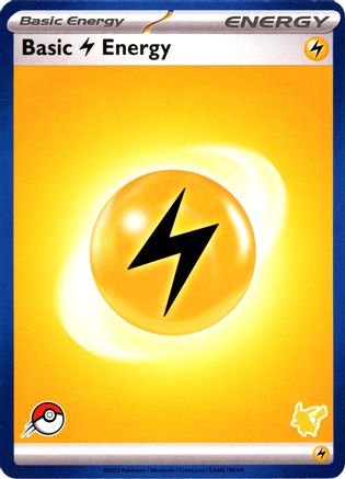 Basic Lightning Energy (Blue Border)  My First Battle