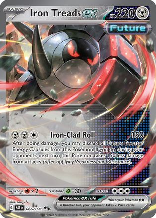 Iron Treads ex 066/091 - Holofoil Paldean Fates