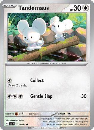 Tandemaus 073/091 - Reverse Holofoil Paldean Fates