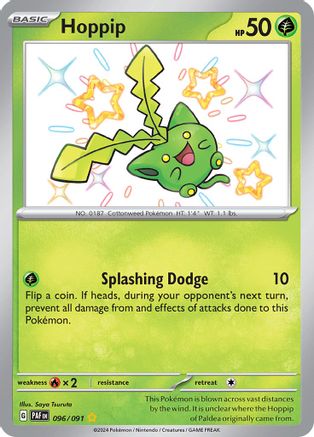 Hoppip 096/091 - Holofoil Paldean Fates