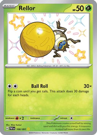 Rellor 108/091 - Holofoil Paldean Fates