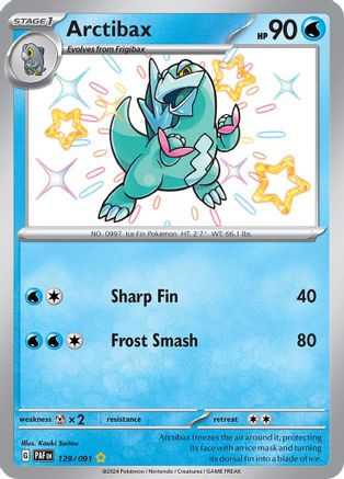 Arctibax 129/091 - Holofoil Paldean Fates
