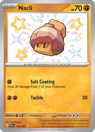 Nacli 176/091 - Holofoil Paldean Fates