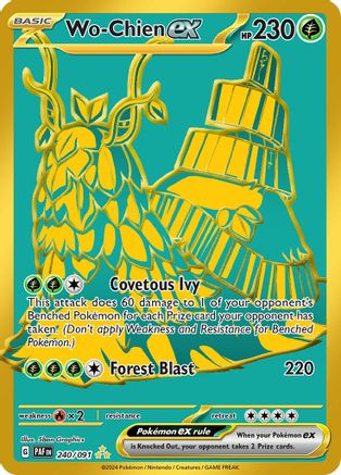 Wo-Chien ex 240/091 - Holofoil Paldean Fates