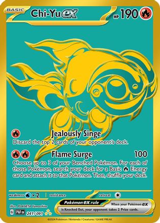 Chi-Yu ex 241/091 - Holofoil Paldean Fates