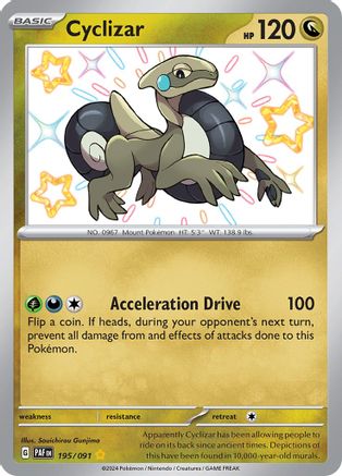 Cyclizar 195/091 - Holofoil Paldean Fates