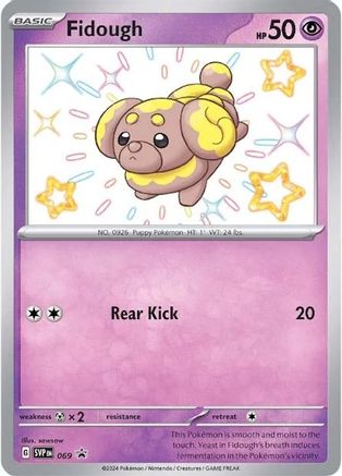 Fidough 069  - Holofoil SV Scarlet & Violet Promo Cards