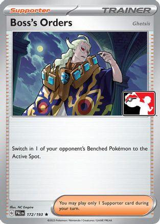 Boss's Orders 172/193  - Holofoil Prize Pack Series Cards