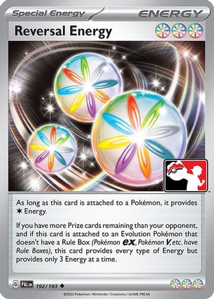 Reversal Energy 192/193  - Holofoil Prize Pack Series Cards
