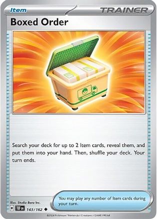 Boxed Order 143/162 - Reverse Holofoil Temporal Forces