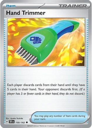 Hand Trimmer 150/162 - Reverse Holofoil Temporal Forces
