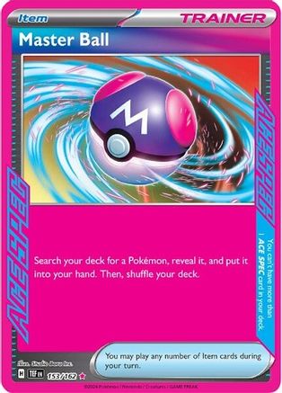 Master Ball 153/162  - Holofoil SV05 Temporal Forces