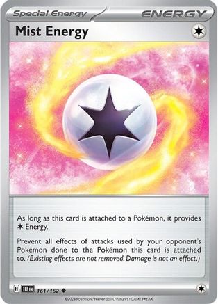 Mist Energy 161/162  - Reverse Holofoil SV05 Temporal Forces