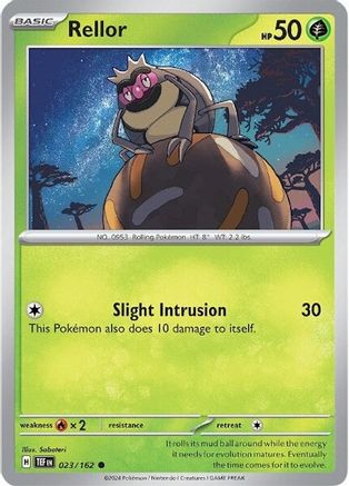Rellor 023/162 - Reverse Holofoil Temporal Forces