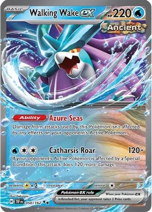 Walking Wake ex 050/162  - Holofoil SV05 Temporal Forces
