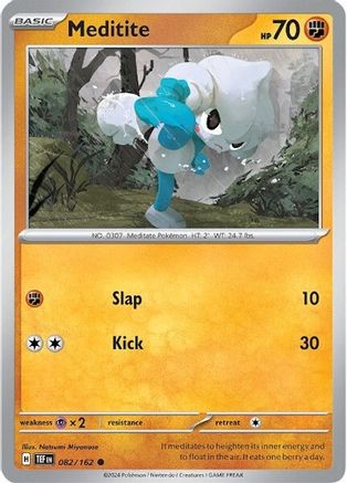 Meditite 082/162 - Reverse Holofoil Temporal Forces