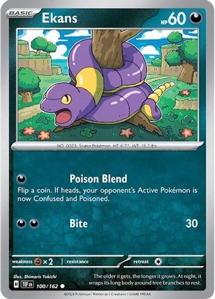 Ekans 100/162 Temporal Forces