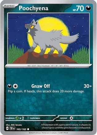 Poochyena 105/162 Temporal Forces