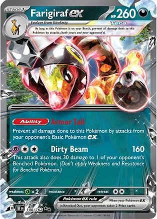 Farigiraf ex 108/162 - Holofoil Temporal Forces